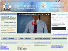 Tablet Screenshot of buenciudadano.org.mx